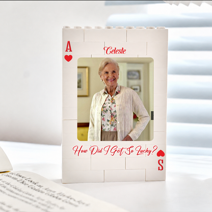 Custom Photo Building Blocks for Couple - Family Gifts