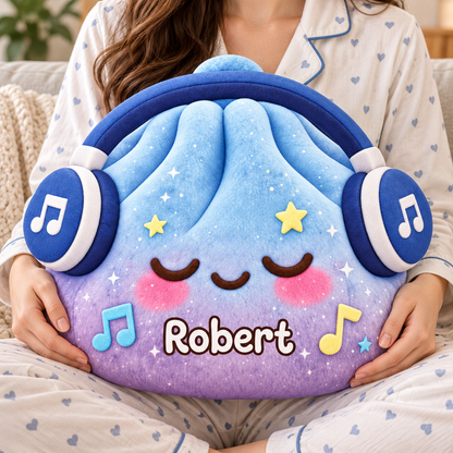 Dumpling Squishy Hobbies Custom Shaped Pillow - Personalized Custom Pillow - Gifts for Kids
