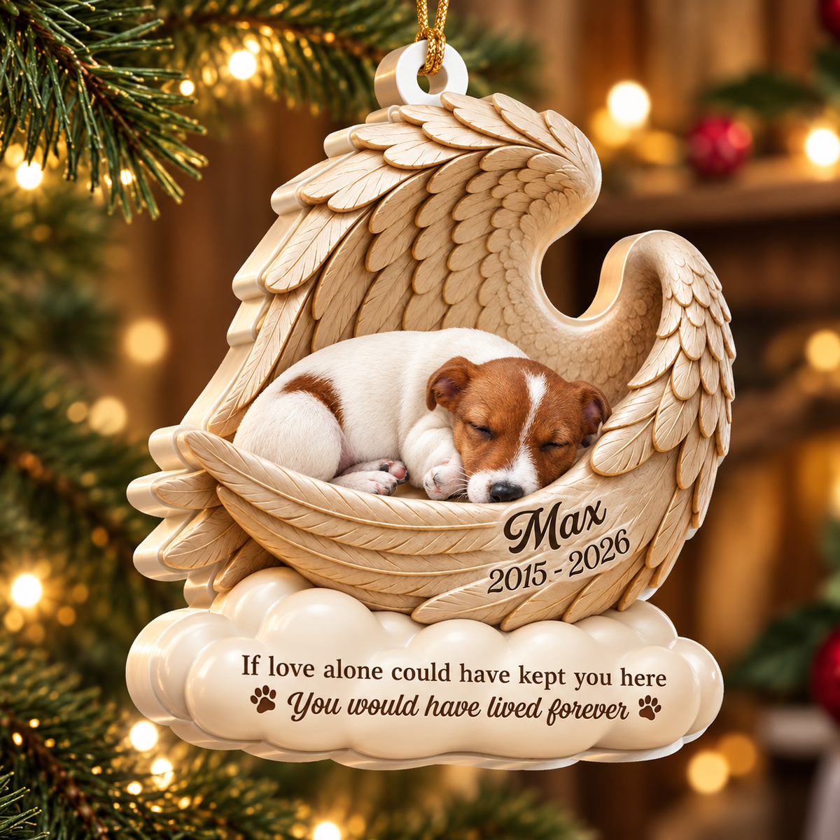 My Best Friend Forever Always - Real 3D Relief Ornament