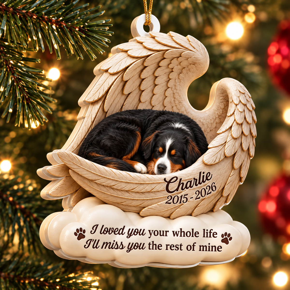 My Best Friend Forever Always - Real 3D Relief Ornament