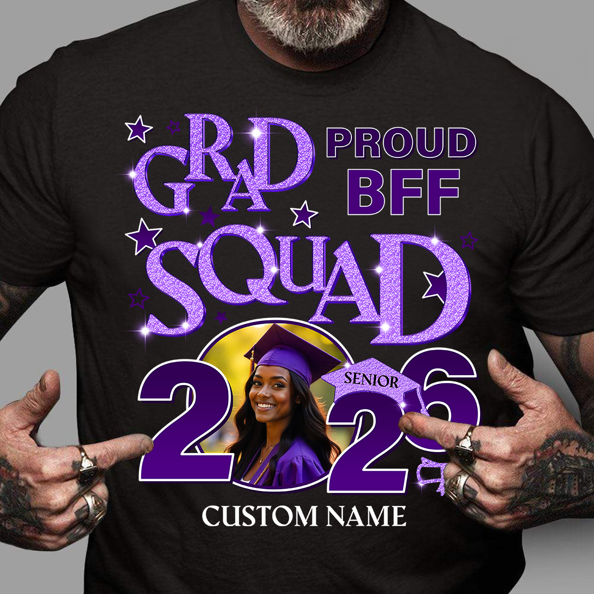 Class of 2026 Hoodie Sweatshirt: A custom unisex t-shirt design.