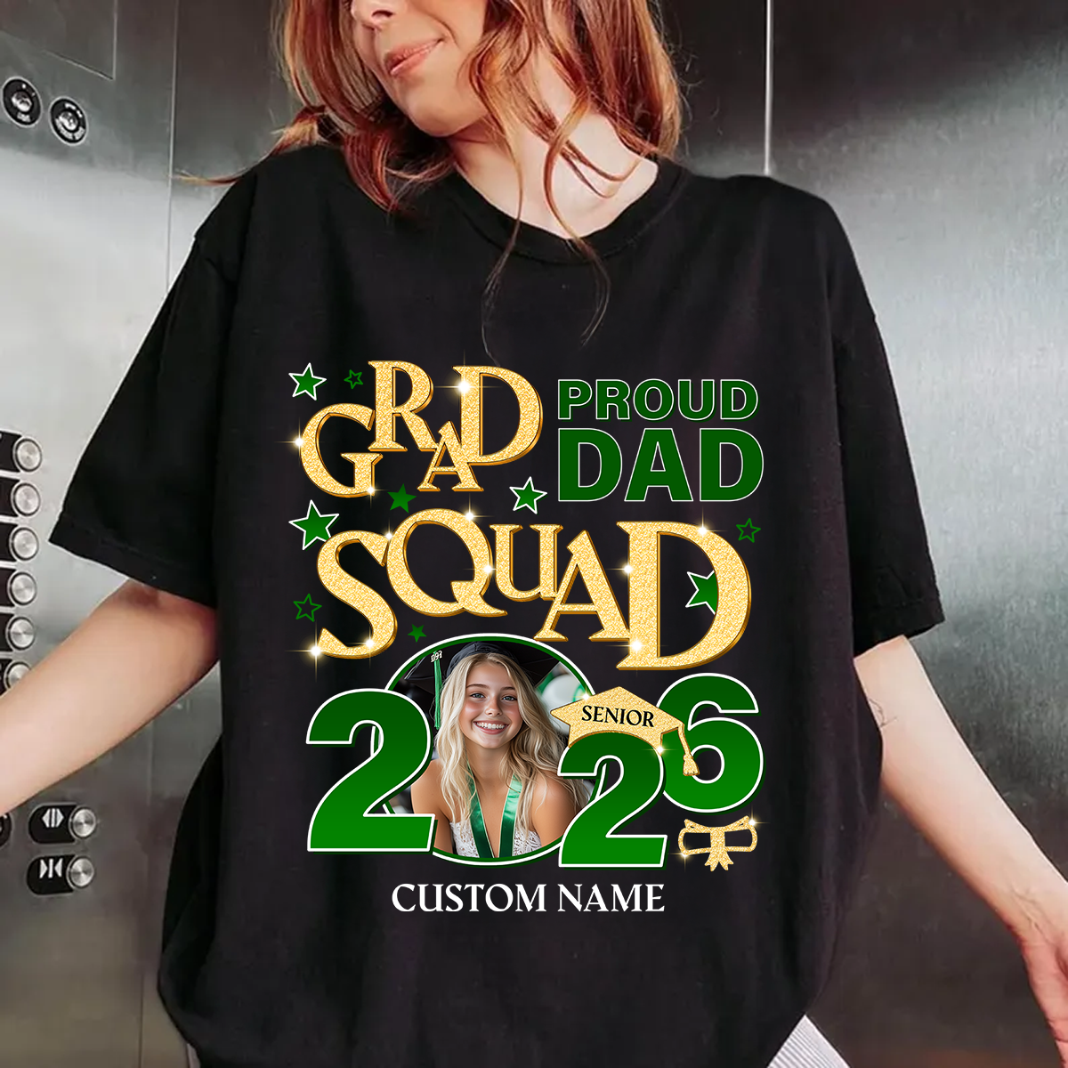 Class of 2026 Hoodie Sweatshirt: A custom unisex t-shirt design.