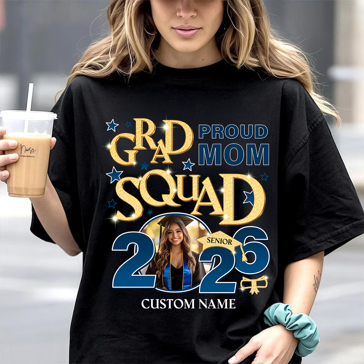 Class of 2026 Hoodie Sweatshirt: A custom unisex t-shirt design.