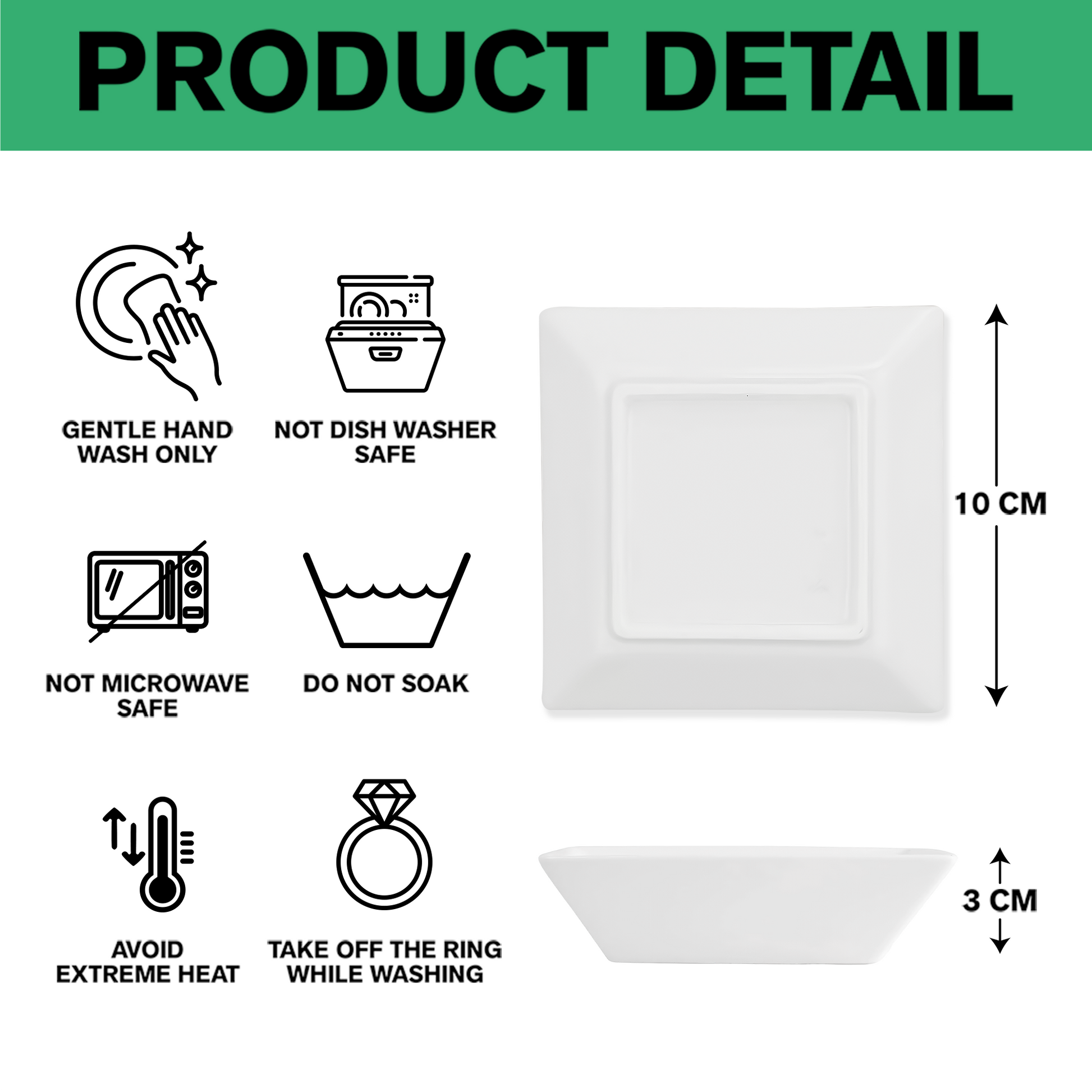 Personalized ring dish with flowers, a thoughtful Mother's Day gift from Jillian Customs.