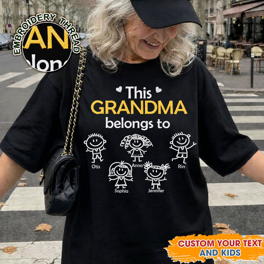 Embroidered flowers crewneck sweatshirt. A cozy and unique floral gift.