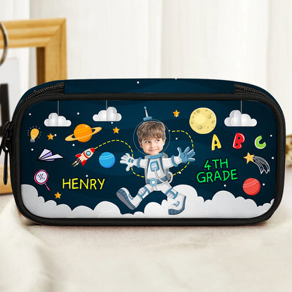 Explore the Universe Personalized Pencil Case, perfect for students and space lovers.