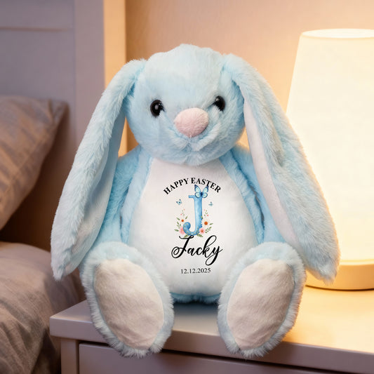 Happy Easter Day First Easter - Personalized Custom Bunny Plush