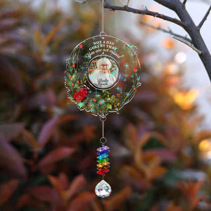 I Am Always With You Ornament hanging piece with crystal charm.