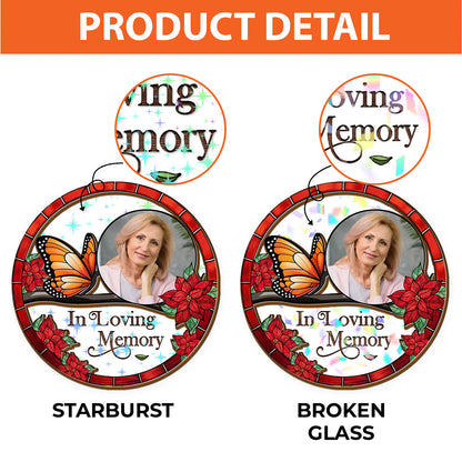 Custom "I AM HERE" Hologram Ornament, personalized shape.