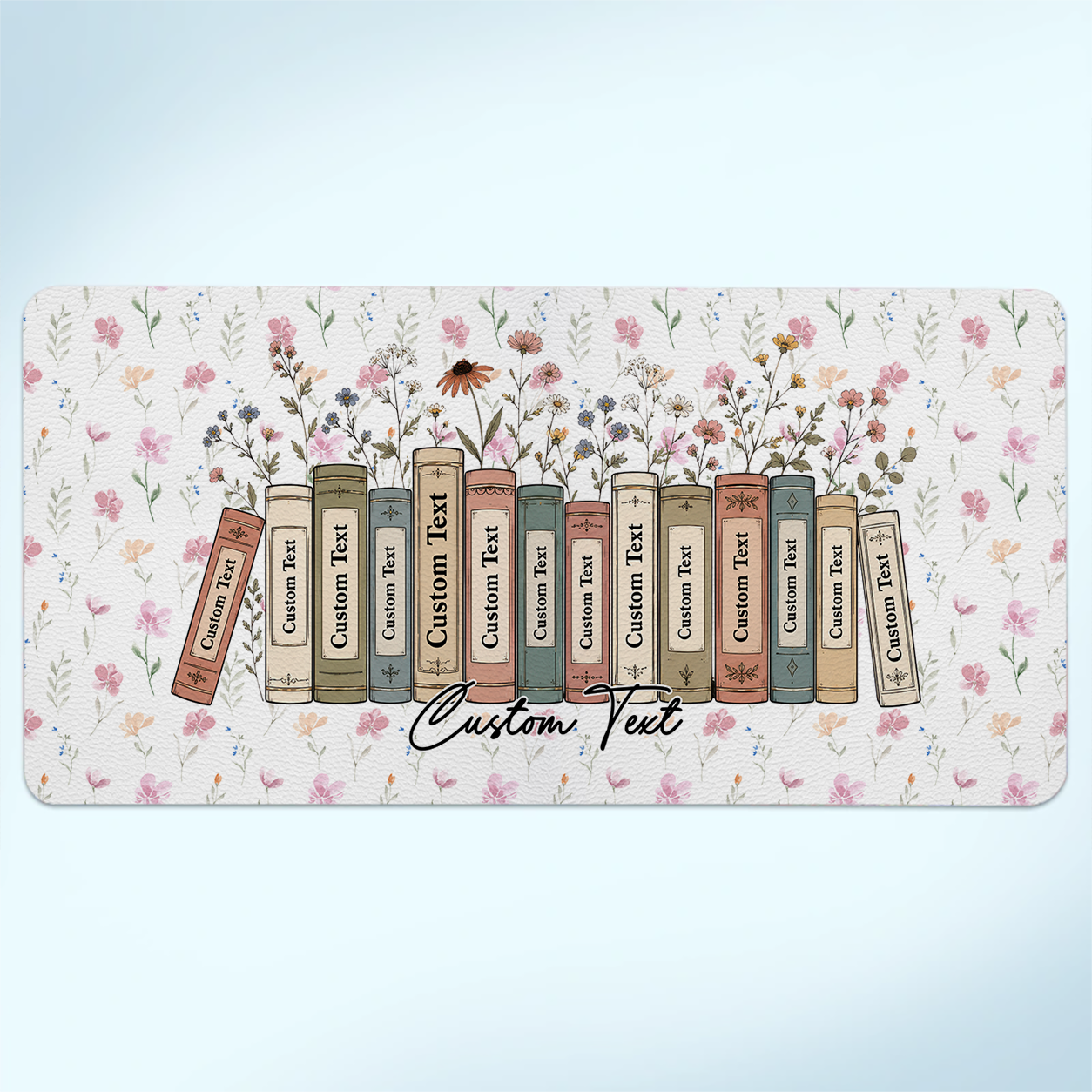 Back To School Teacher Gift - Personalized Leather Desk Mat