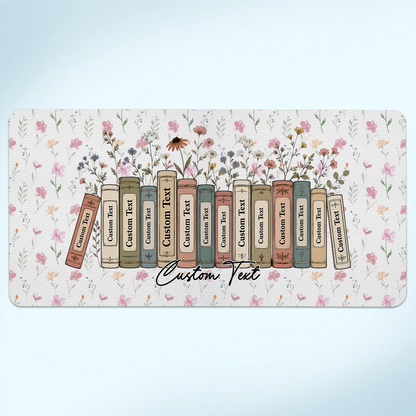Back To School Teacher Gift - Personalized Leather Desk Mat