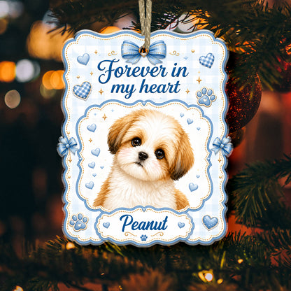 My Favorite Hello And Hardest Goodbye - Personalized Acrylic Ornament