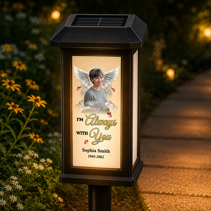 Always Loved Never Forgotten - Personalized Solar Garden Light