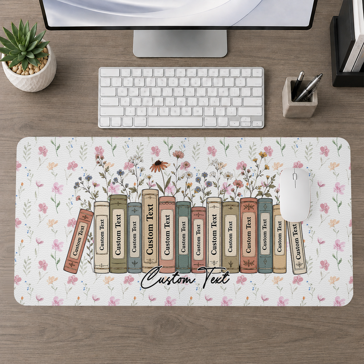 Back To School Teacher Gift - Personalized Leather Desk Mat