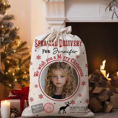 Santa Sack Delivery - Christmas Bag Gift For Family - Christmas Sack