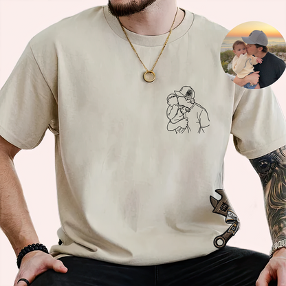 Cette maman appartient à - T-shirt unisexe personnalisé 