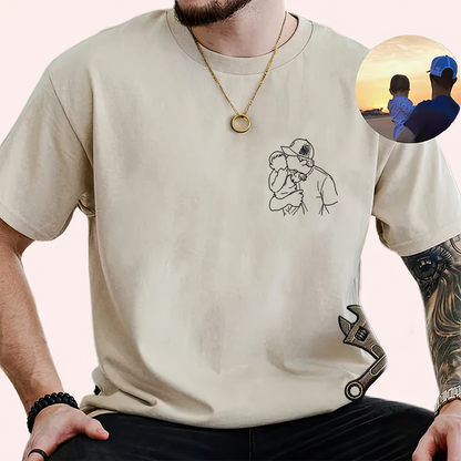 Cette maman appartient à - T-shirt unisexe personnalisé 