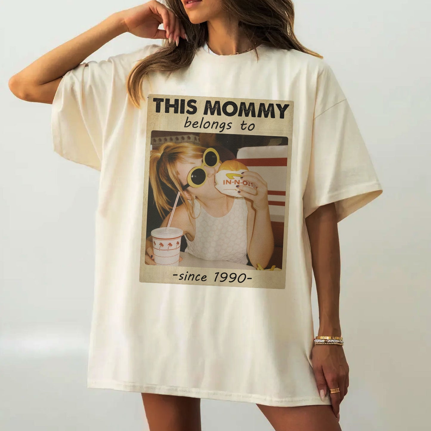 This Mommy Belongs To - Custom Unisex T-shirt