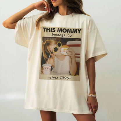This Mommy Belongs To - Custom Unisex T-shirt