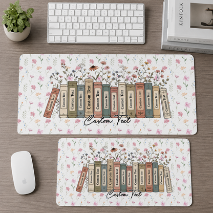 Back To School Teacher Gift - Personalized Leather Desk Mat