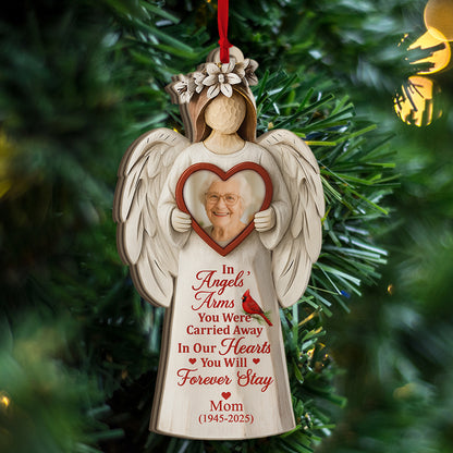 I Miss You Memorial Christmas Ornament - Personalized Acrylic Ornament