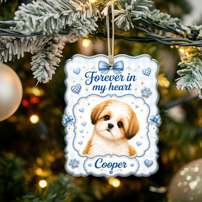My Favorite Hello And Hardest Goodbye - Personalized Acrylic Ornament