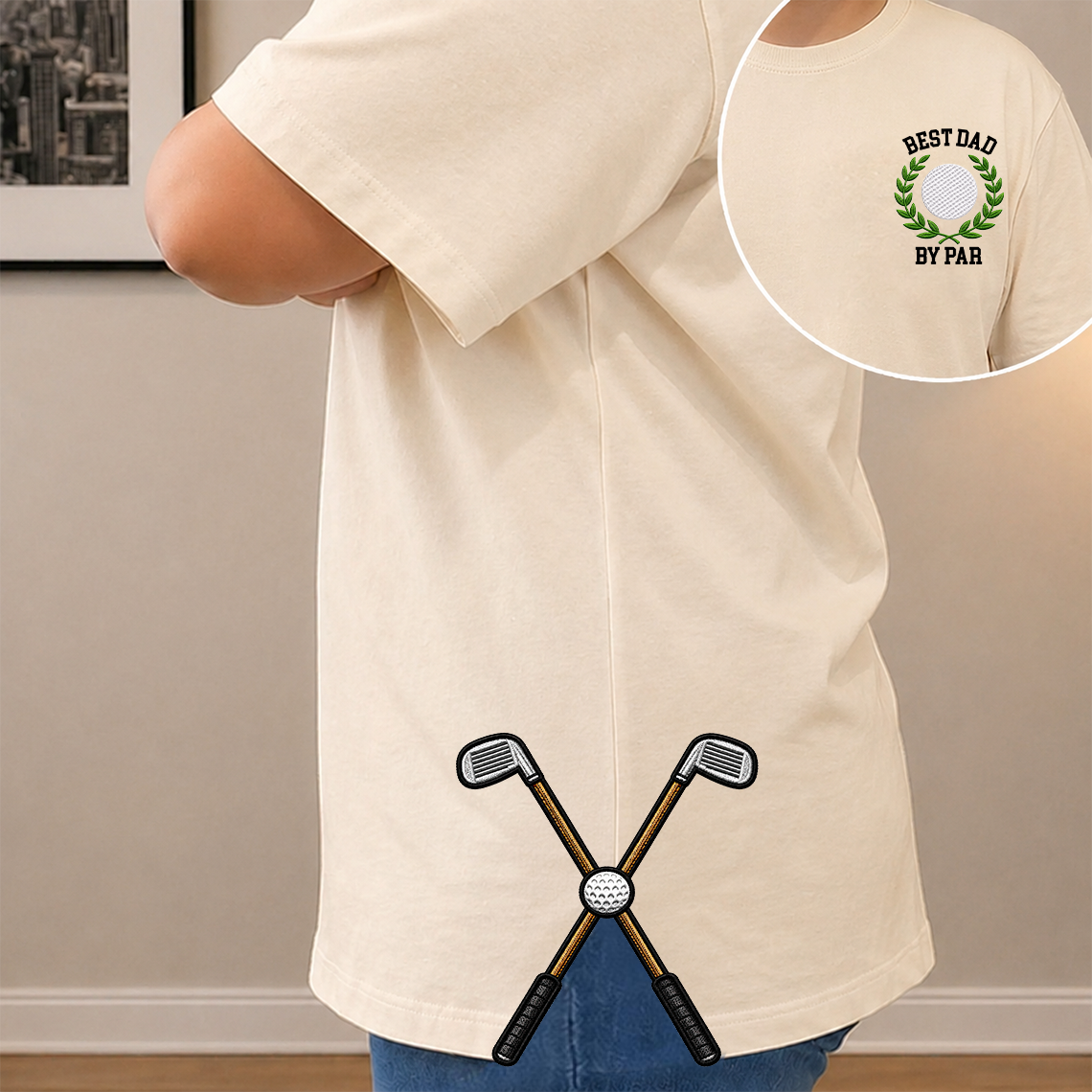 Cette maman appartient à - T-shirt unisexe personnalisé 