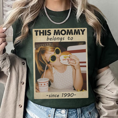 This Mommy Belongs To - Custom Unisex T-shirt