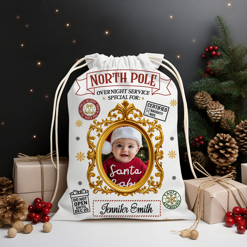 Santa Certified - Christmas Bag Gift For Family - Christmas Sack