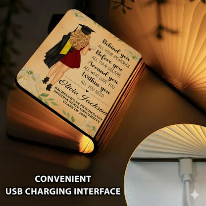 Librairie Reading Girl - Lampe livre personnalisée - Amoureux des livres
