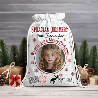 Santa Sack Delivery - Christmas Bag Gift For Family - Christmas Sack