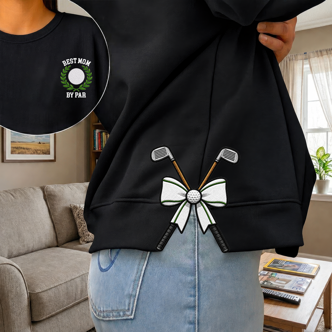 Cette maman appartient à - T-shirt unisexe personnalisé 