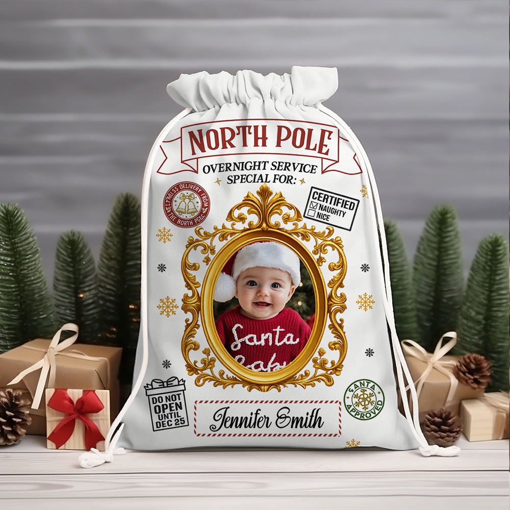 Santa Certified - Christmas Bag Gift For Family - Christmas Sack