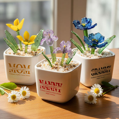 Always Love You - Personalized Custom Glass Everlasting Flowers