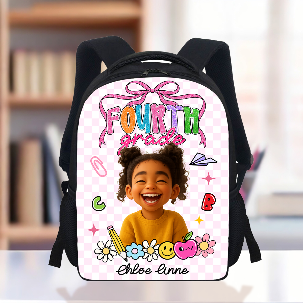 Personalized kids backpack with name, perfect birthday gift, school bag for toddlers.