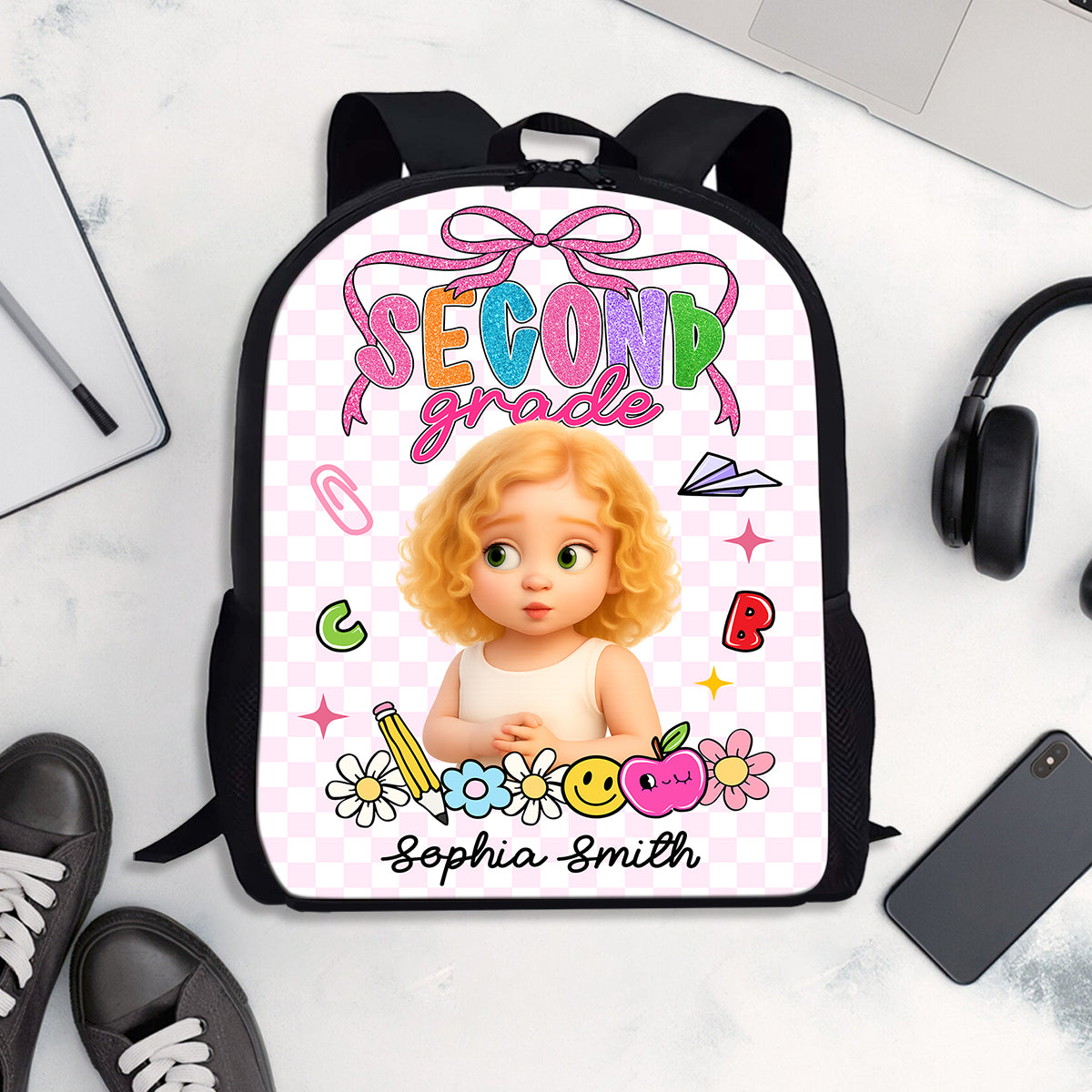 Personalized kids backpack with name, perfect birthday gift, school bag for toddlers.