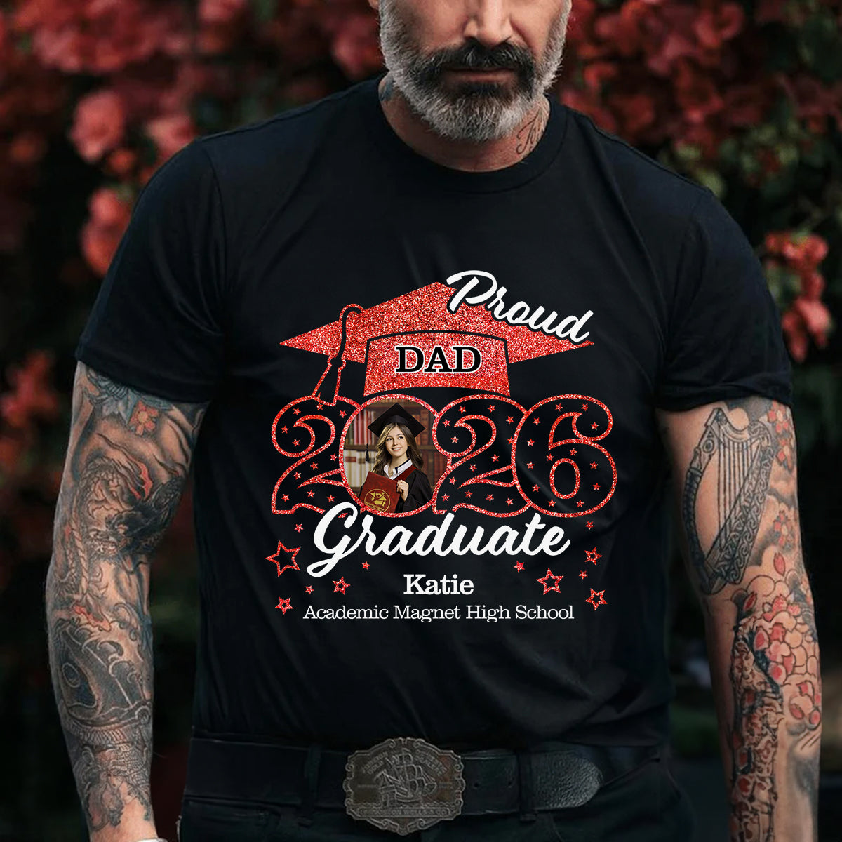 Cette maman appartient à - T-shirt unisexe personnalisé 