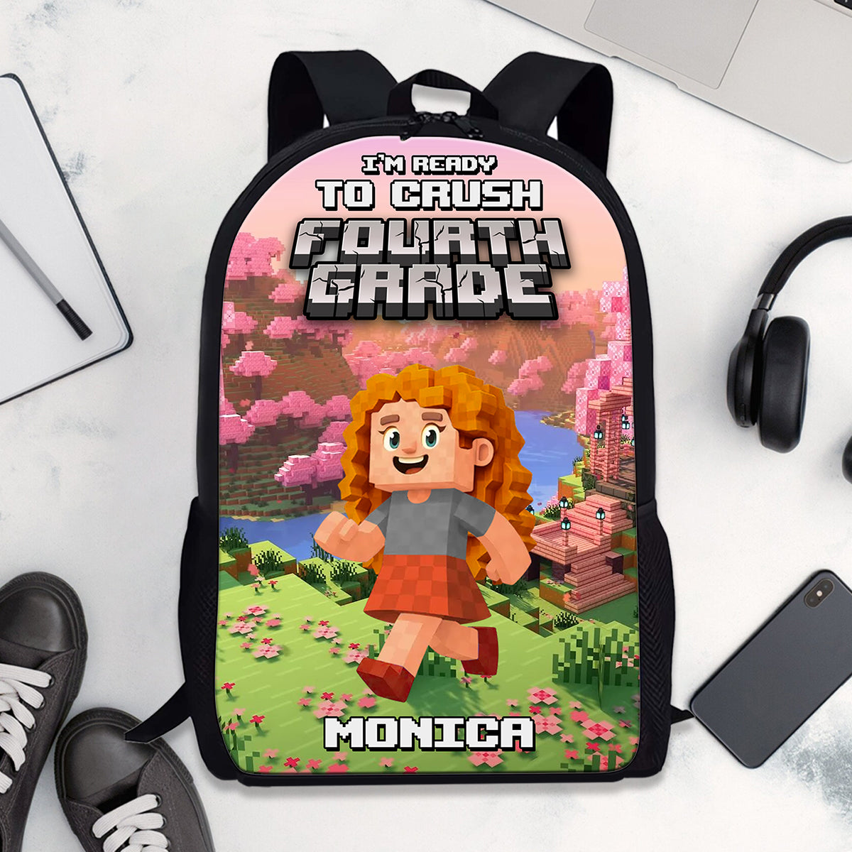 Ready to Crush Block Backpack for toddlers and children.