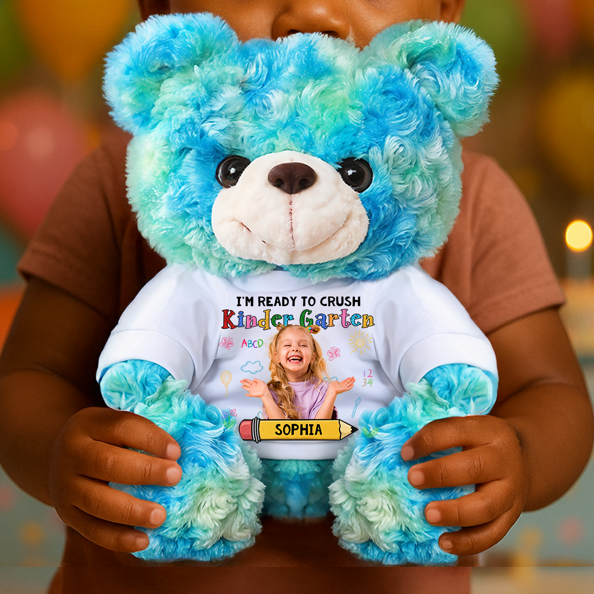 Ready to Crush Personalized Teddy Bear Plush - Custom gift for any occasion.