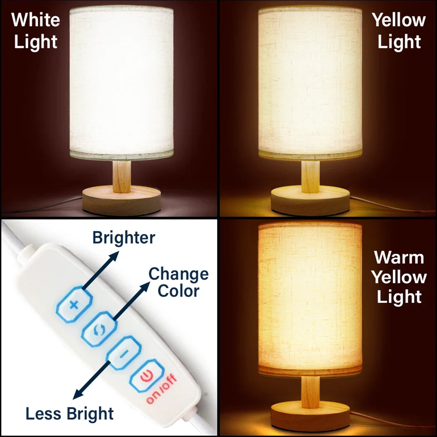 So Very Dear custom photo lamp showcasing personalized fabric with family photos.