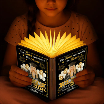 Librairie Reading Girl - Lampe livre personnalisée - Amoureux des livres