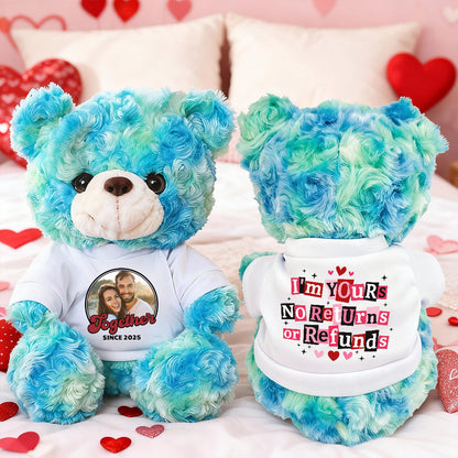 Premier Noël - Ours en peluche personnalisé