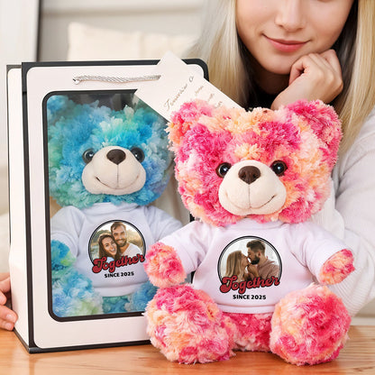 Premier Noël - Ours en peluche personnalisé